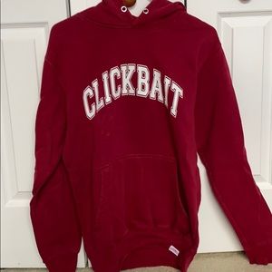 Clickbait hoodie by David Dobrik